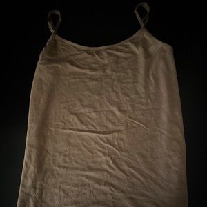 adjustable brown tank top